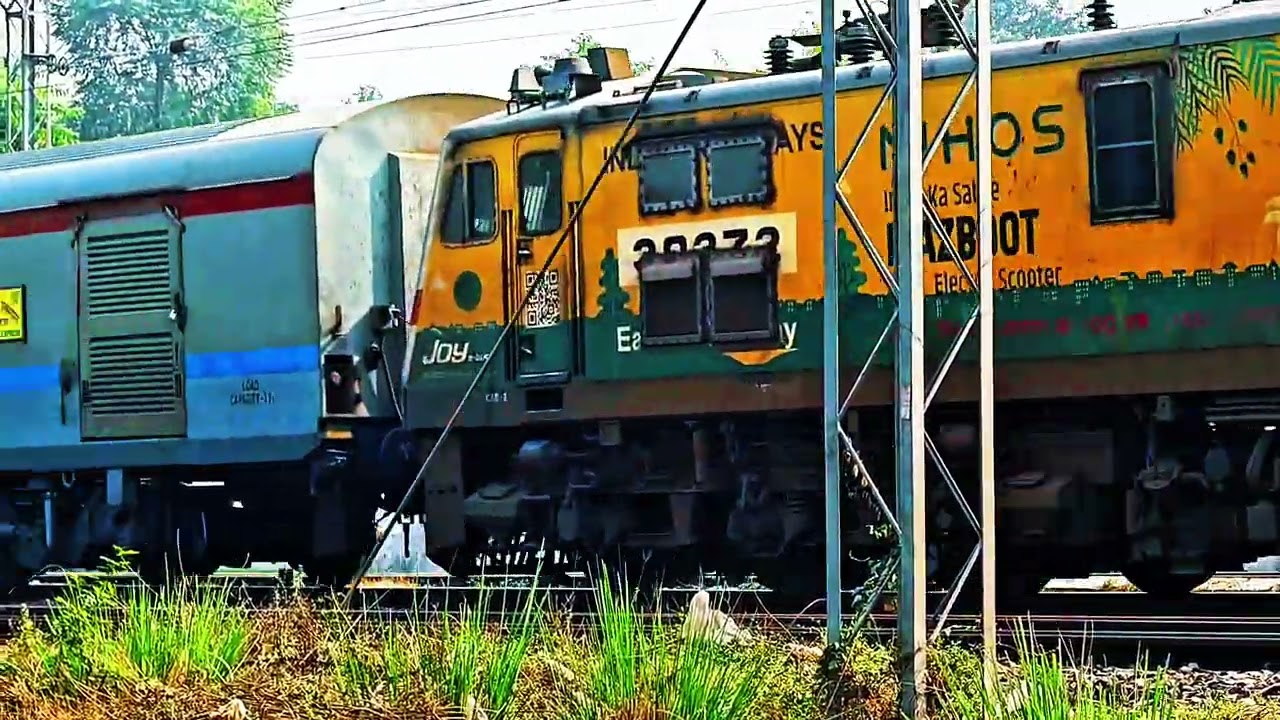BACKA YO BACK COMEING TRAINS 