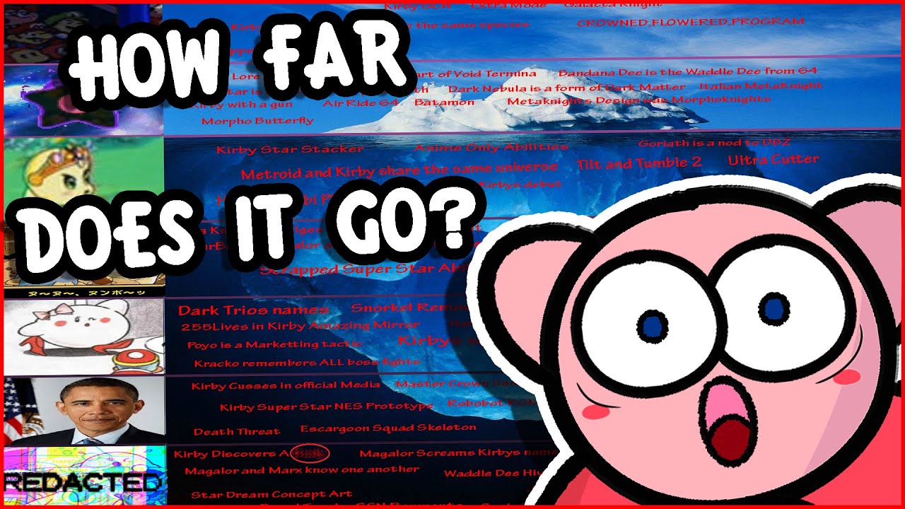 The ULTIMATE Kirby Iceberg Explained.