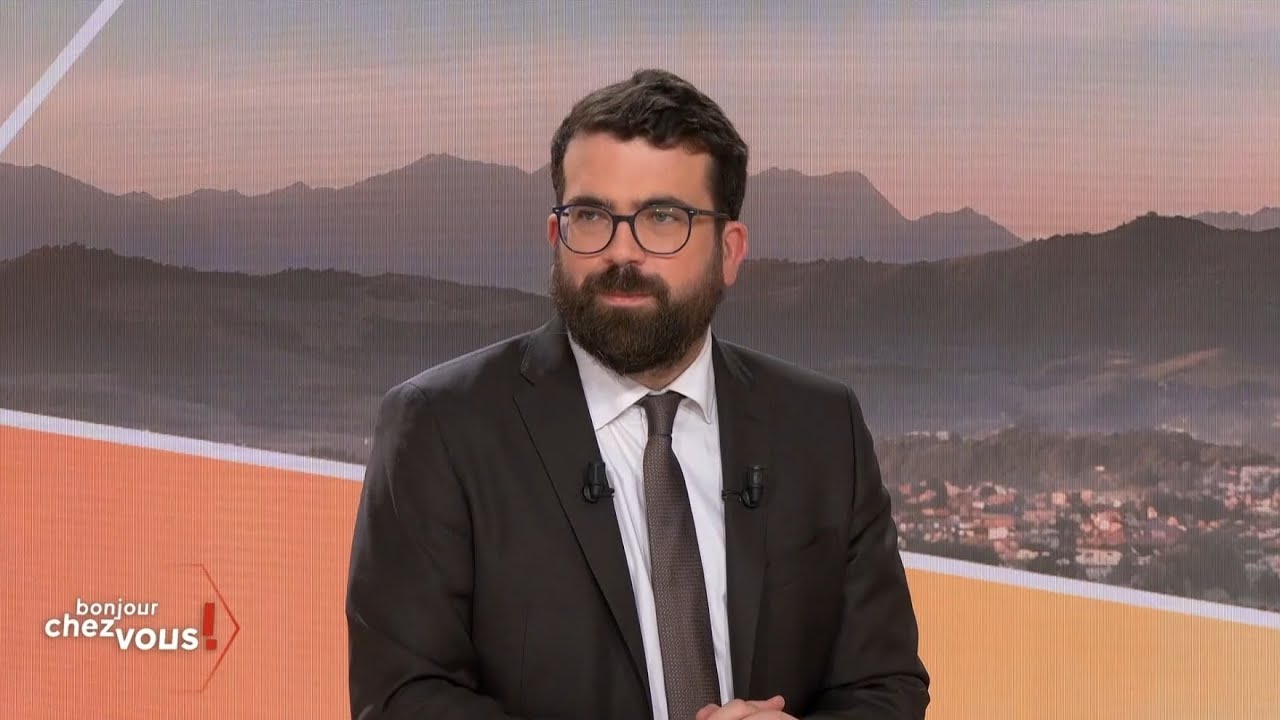 Vincent Chauvet, Maire d'Autun, sur le plateau de Public Sénat dans 