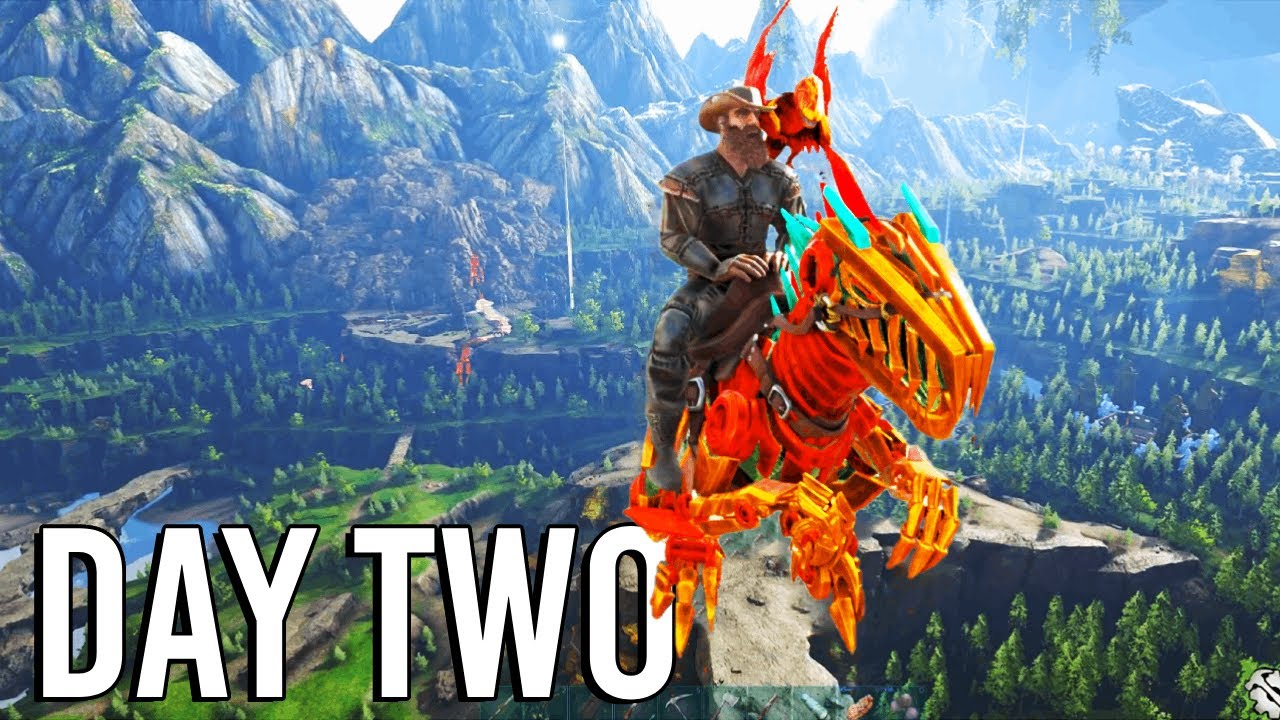 New Svartalfheim Mod Map ARK Gameplay Exploring Ep. 2
