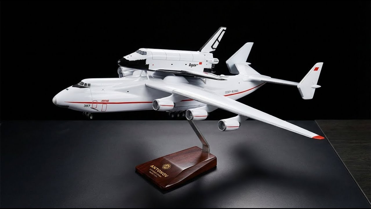 1:200 Antonov An-225 “Mriya” with Buran Shuttle