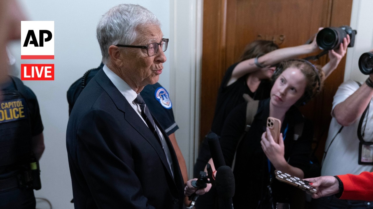 LIVE: Bill Gates speaks as he testifies in House Epstein investigation