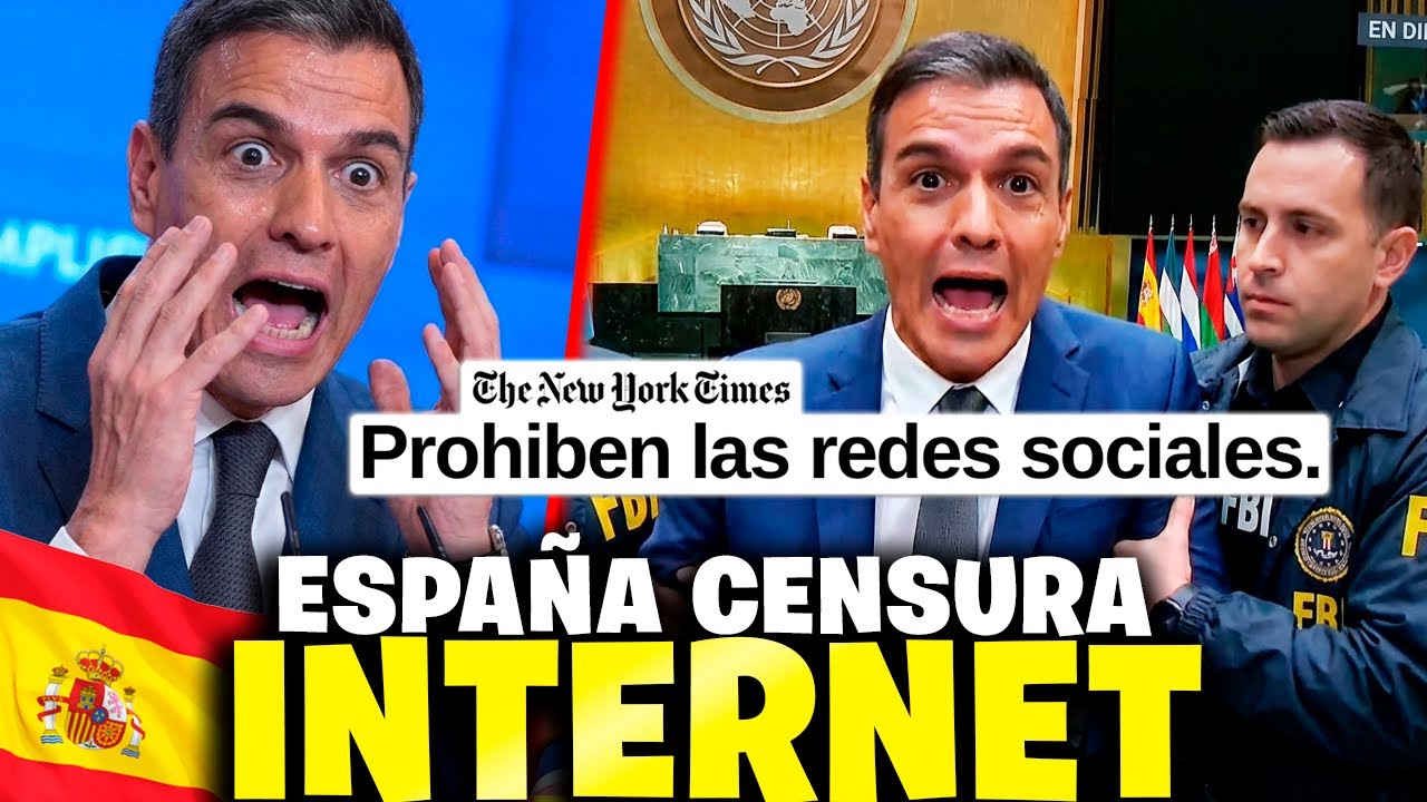 EL FIN DE INTERNET EN ESPAÑA 😱 Gobierno EMPIEZA a CENSURAR las REDES SOCIALES