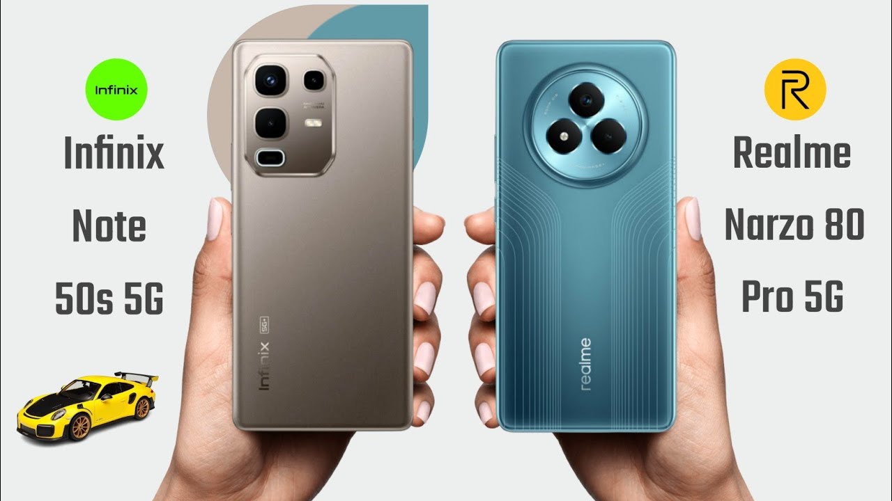 Infinix Note 50s 5G vs Realme Narzo 80 Pro 5G