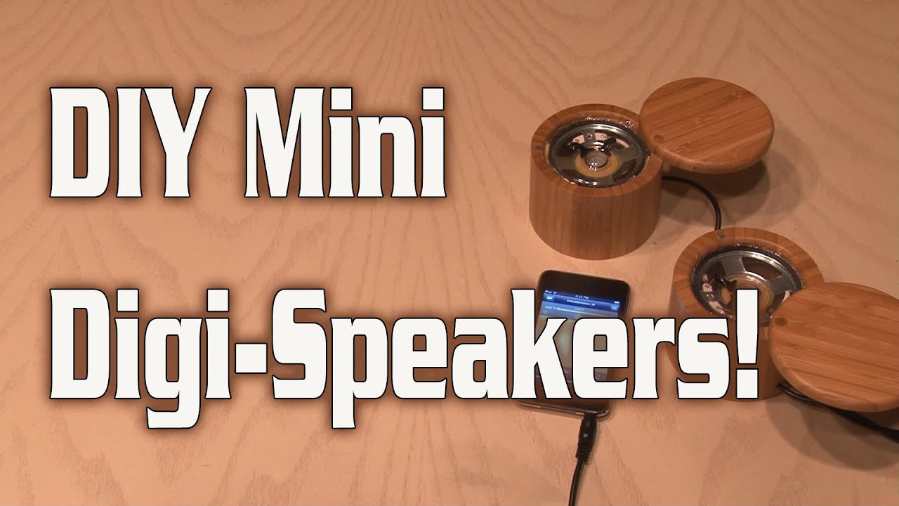 DIY Mini Digi-Speakers!