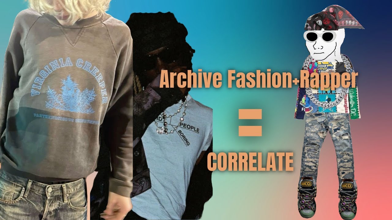 Archive Fashion and Underground Rappers