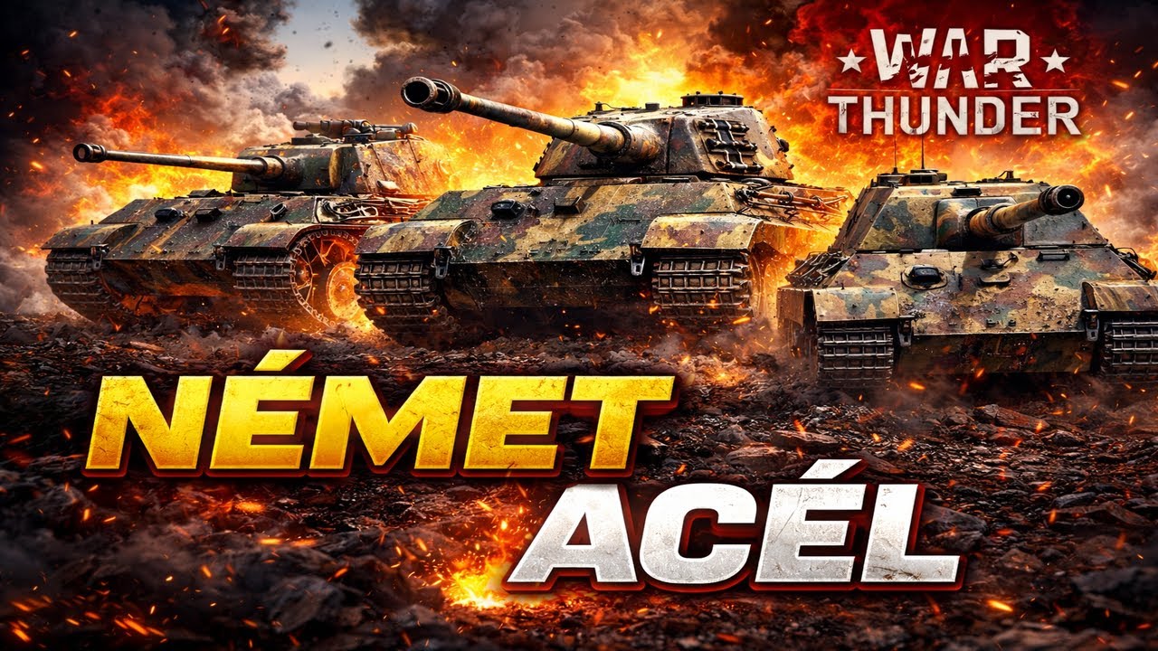 A német acél nem kegyelmez! 💥 | Panther • Tiger II • Jagdpanther