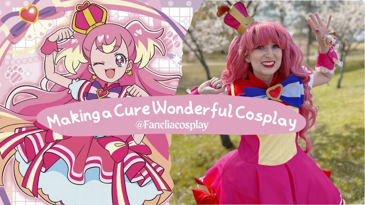 🐶Making a Cure Wonderful Cosplay from Wonderful Precure!🐶