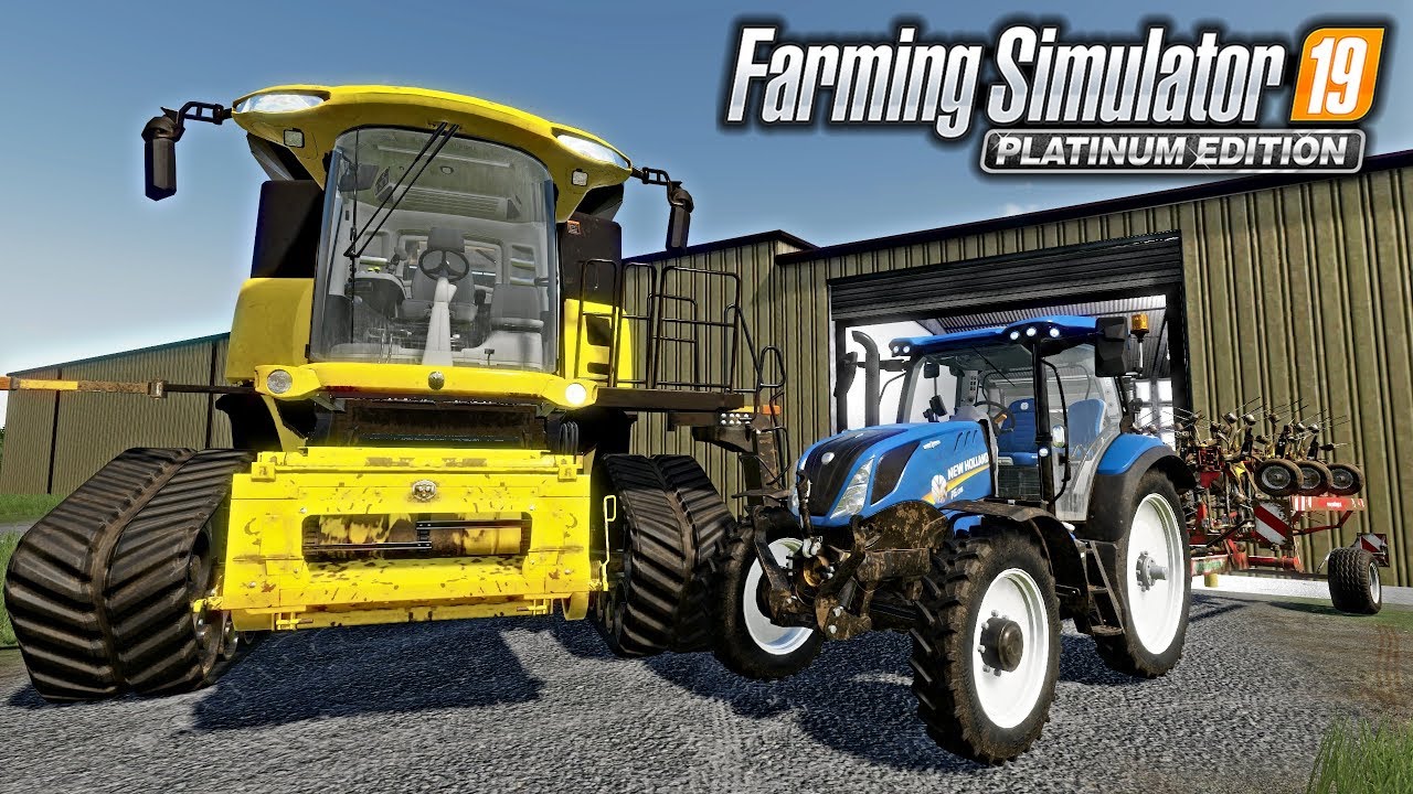 LONE OAK FS19! HARVESTING OATS & COLLECTING OVER 1,000,000L IN STRAW!