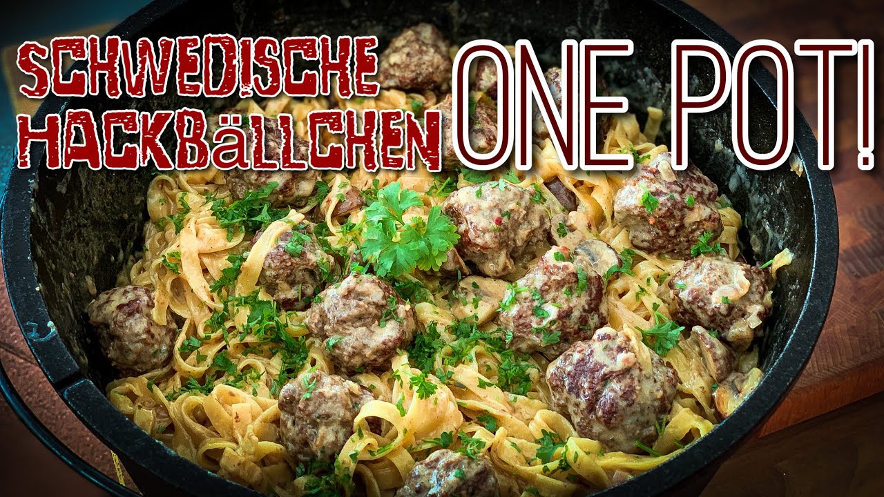 Schwedische Hackbällchen One Pot aus dem Dutch Oven von BBQ Toro