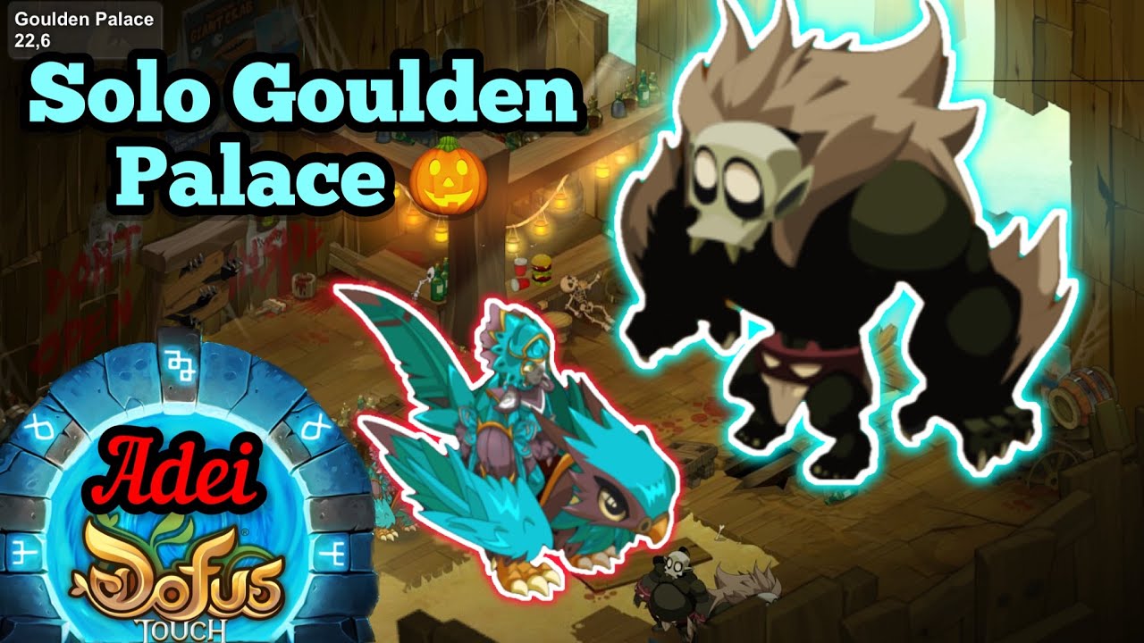DOFUS Touch: Solo DELEGOULE ✅ (Donjon Goulden Palace)