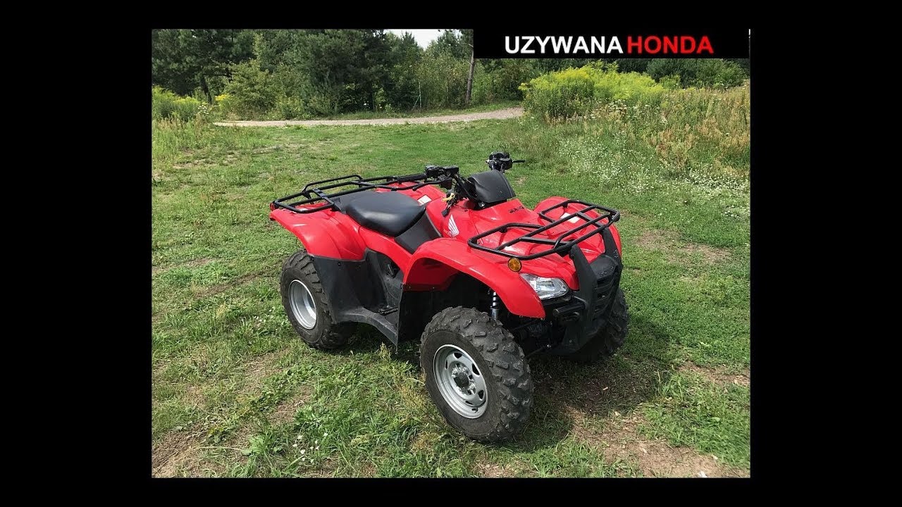 PREZENTACJA quad Honda TRX 420 2007 1561km!!! krajowa uzywanahonda.pl facebook/autoprofesja