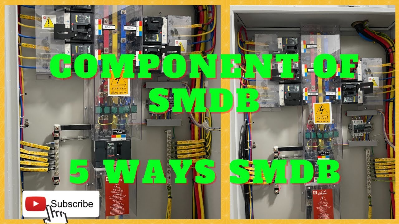 Component of SMDB | 5 ways Smdb | Smdb Panel
