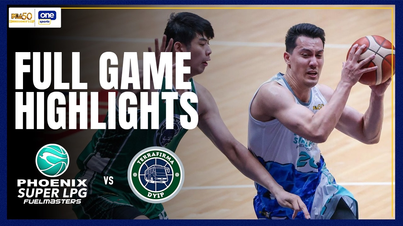 TERRAFIRMA vs PHOENIX | FULL GAME HIGHLIGHTS | PBA SEASON 50 COMMISSIONER&rsquo;S CUP