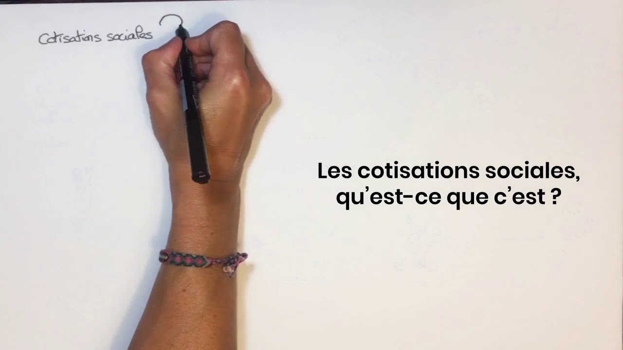 Les cotisations sociales