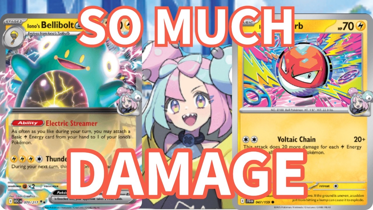 This Iono's Bellibolt deck can do SO much damage! - Obscure Deck Saturday