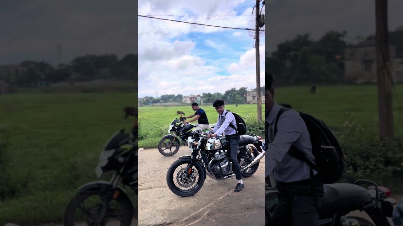 SSP SLIP ON EXHAUST 🔥.                    #viral #bikeride #bullet #gt650 #trending #modified