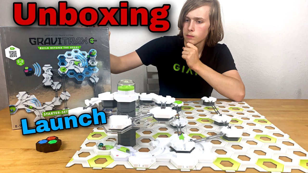 Gravitrax Power Starter Set Launch Unboxing + Beispielbahn!