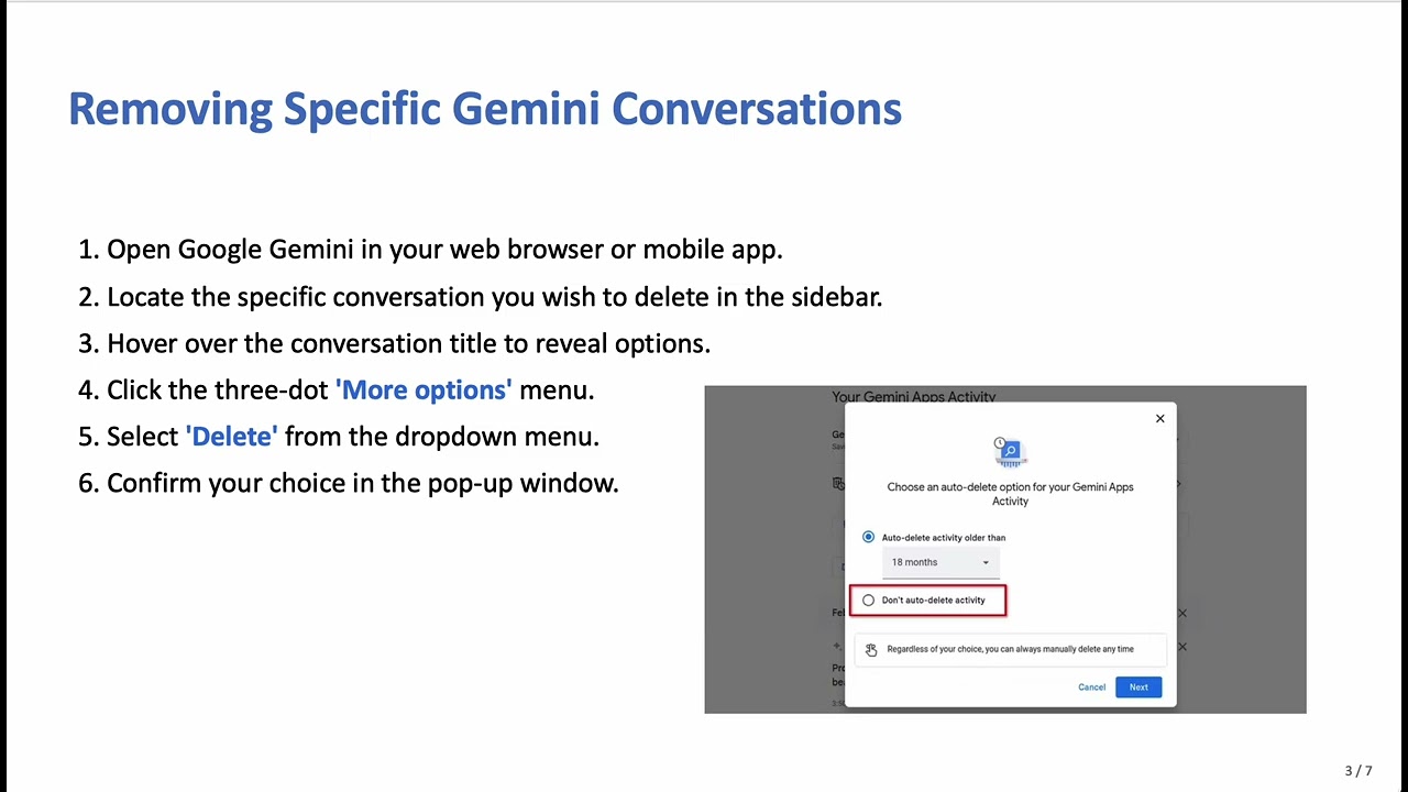 Как удалить переписки и всю историю чатов в Google Gemini (полное руководство 2026 года)