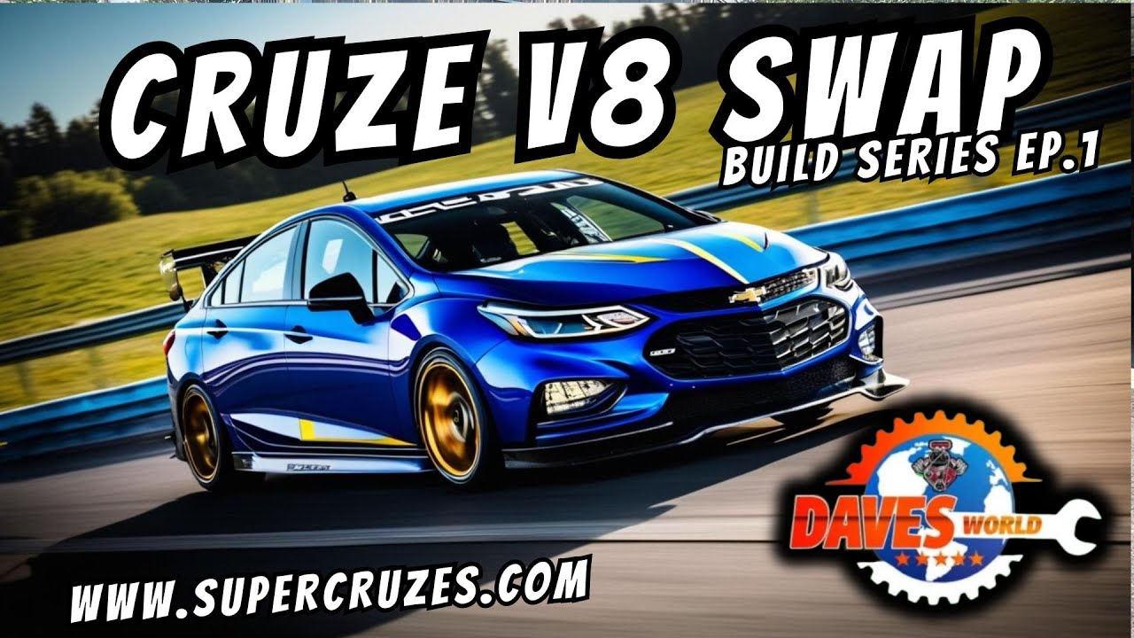 Cruze V8 Swap Update Video www.supercruzes.com