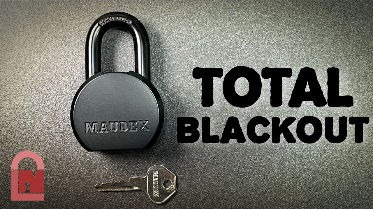 Maudex PML/65 Blackout Padlock Pick and Gut