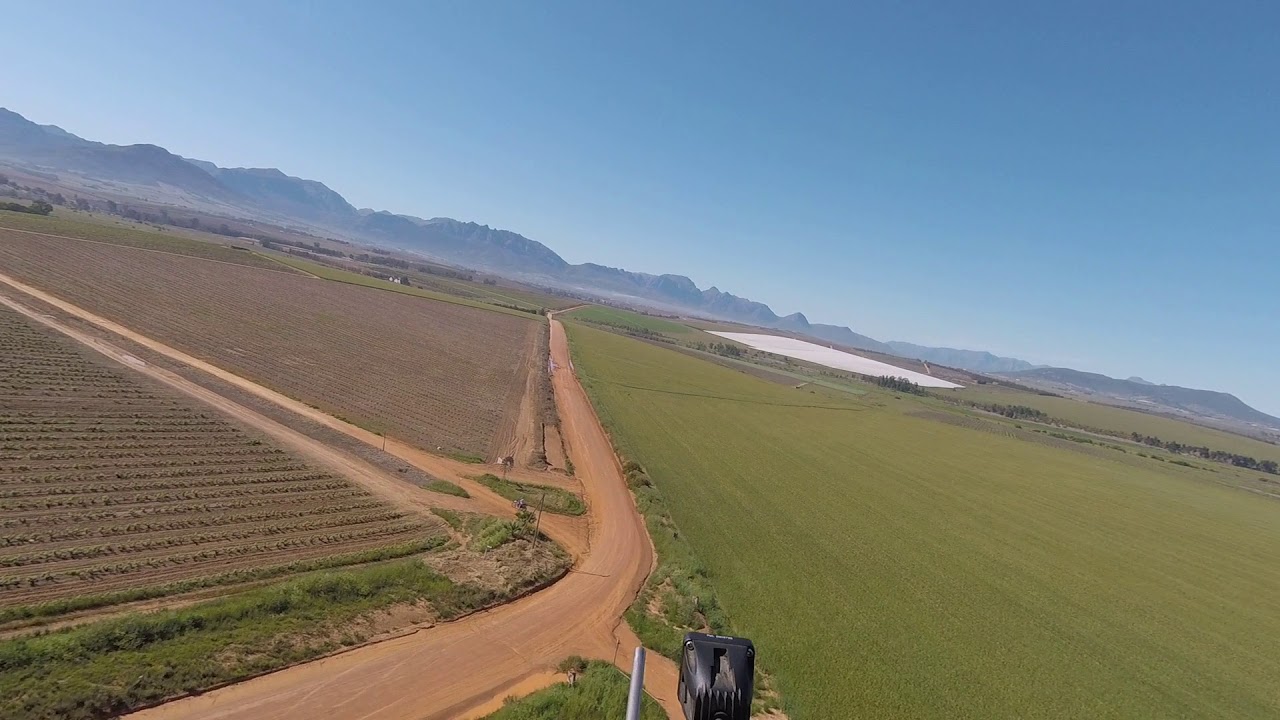 Farmlands south of Malmesbury then Berg river south to Paarl.  30 Sep 2018