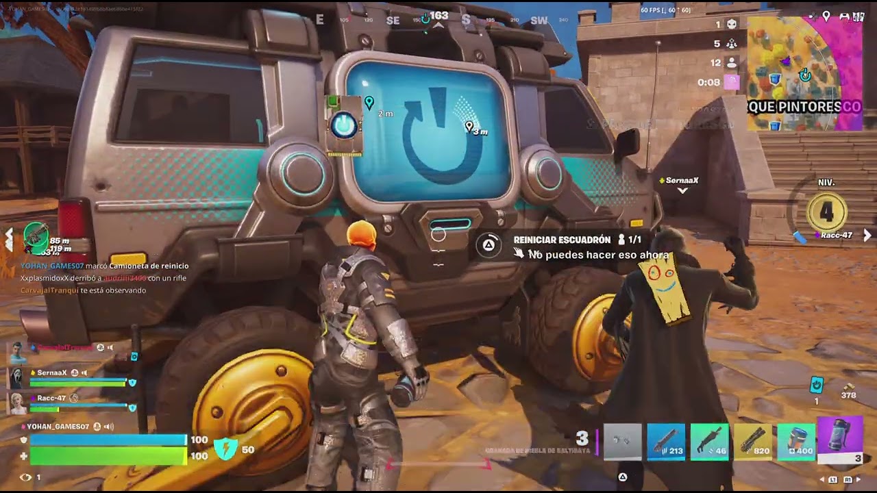Jugando con mis amigos