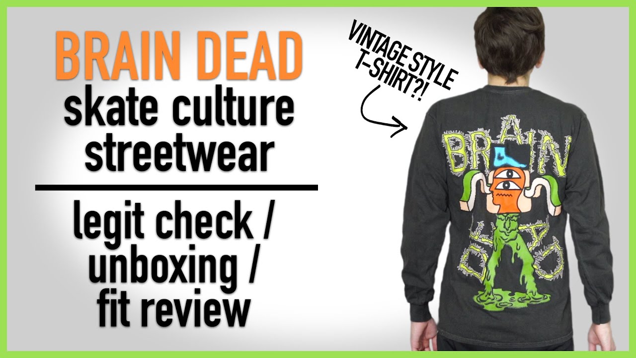 Real BRAIN DEAD Shirt | Legit check, unboxing & fit review