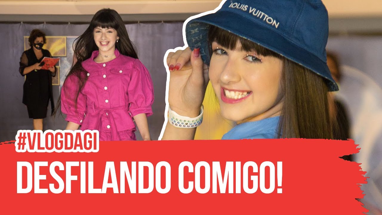 Um dia de desfile com Gi Alparone!! #vlogdagi