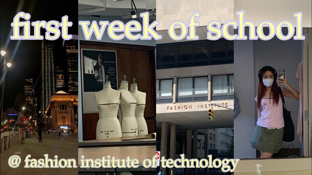 COLLEGE DIARIES 43 ll first week of school at FIT NEW YORK!!!