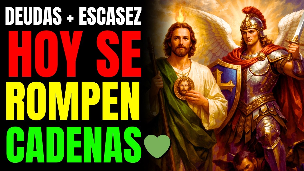 Oración Poderosa para Romper Deudas Hoy | San Judas Tadeo y San Miguel Abren Caminos