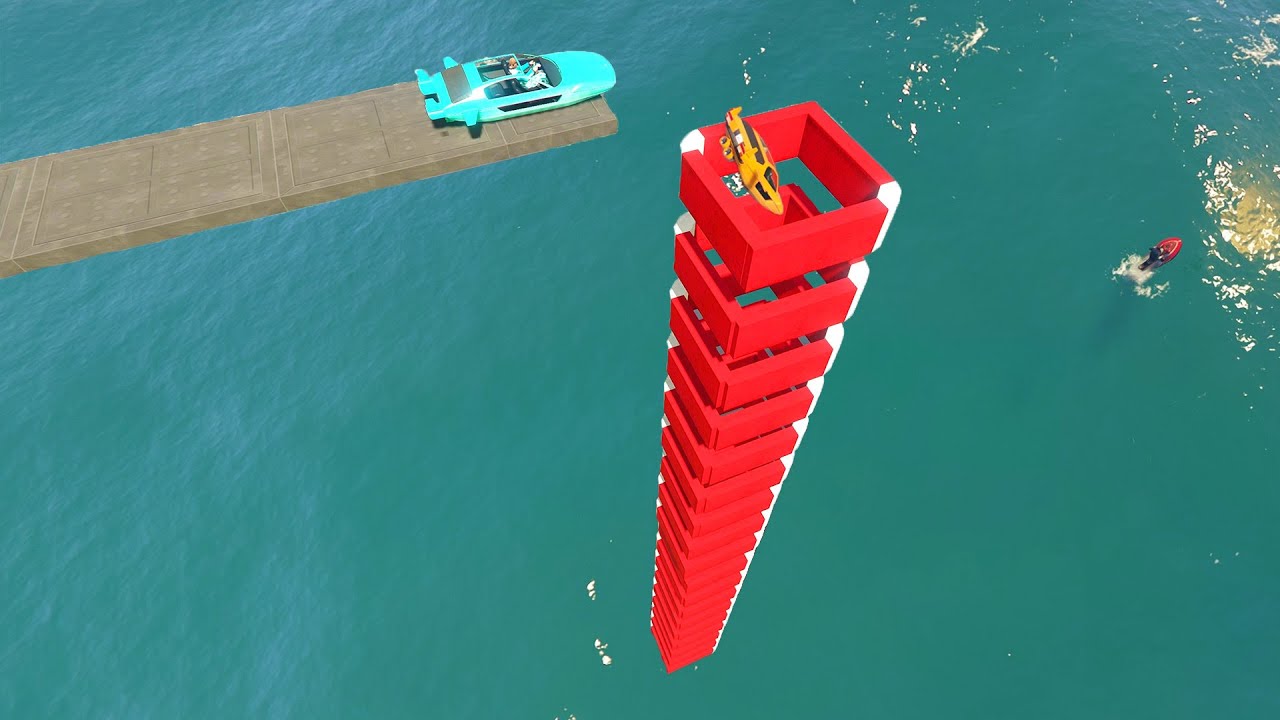 Highest Diving Jump - Adrenaline Rush  - GTA 5 Online