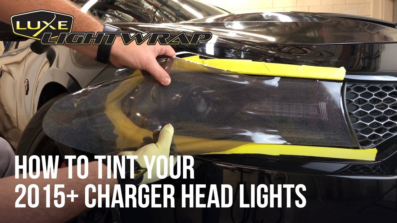How To Tint Your 2015+ Charger Head Lights