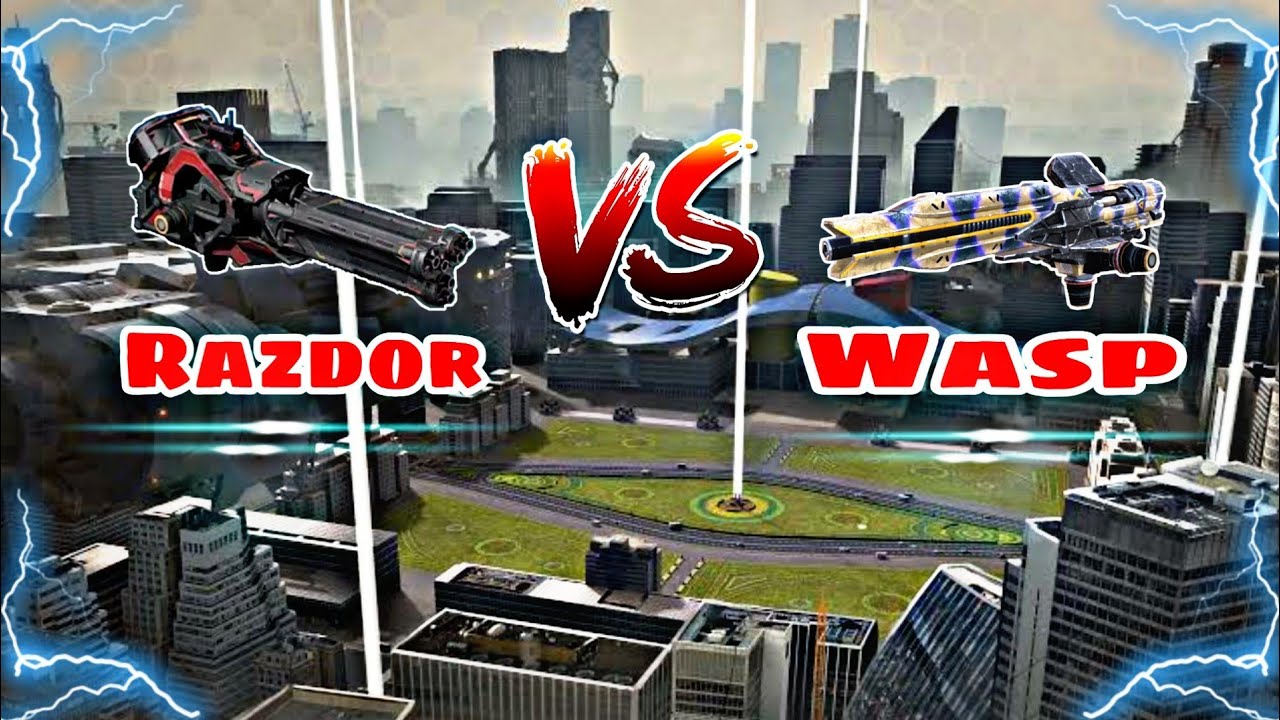 Razdor VS Wasp Comparison in |War Robots|