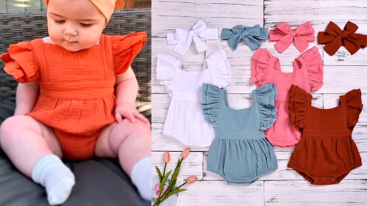 DIY romper girl para niñas paso a paso