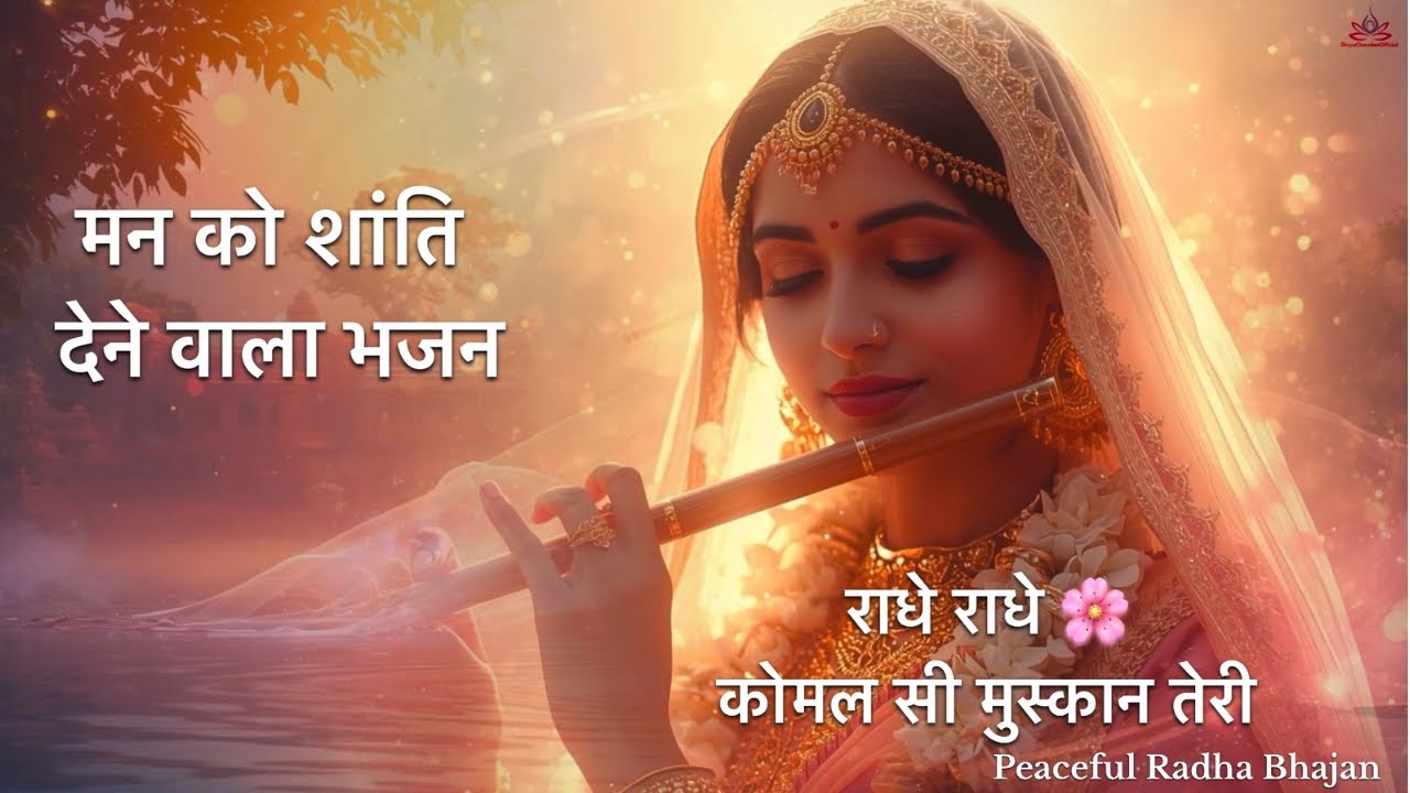 राधे-राधे जय श्री राधे | कोमल सी मुस्कान तेरी | Beautiful Radha Bhajan