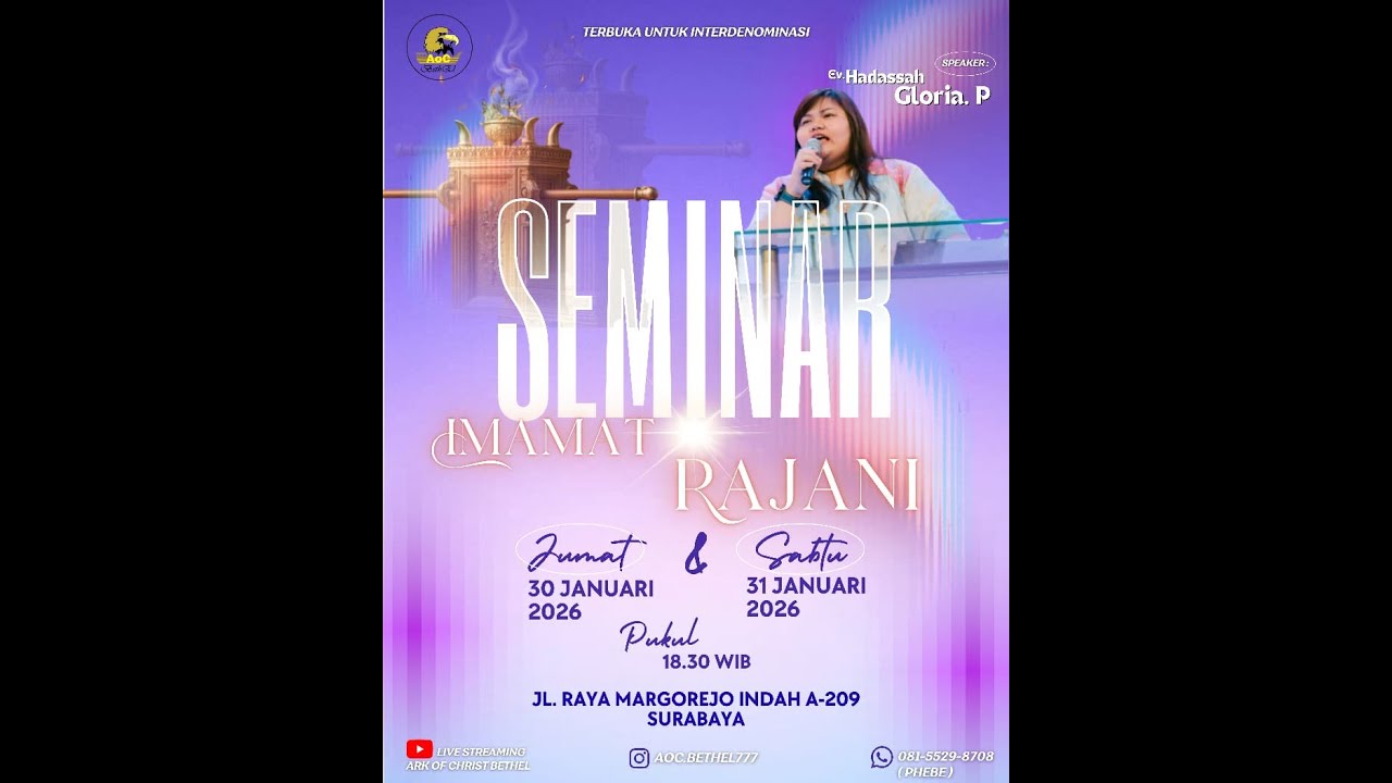 Seminar Imamat Rajani (SIR) - 30 Januari 2026