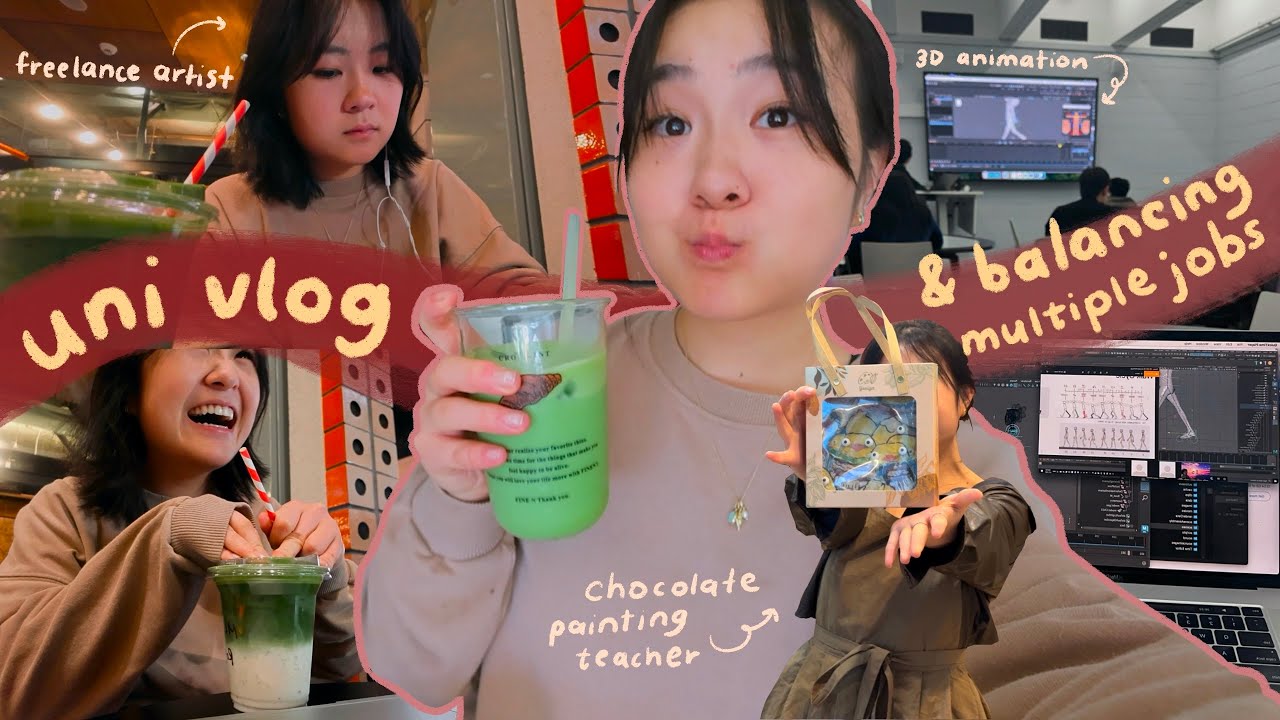 A Week in the Life of a Student who works 3 Part-time Jobs