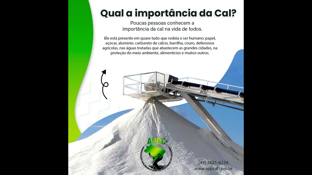 QUAL A IMPORTANCIA DA CAL.