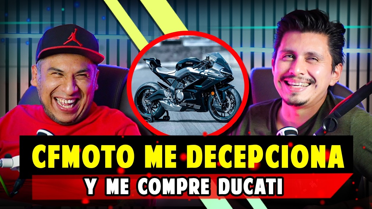 CFMOTO miente! | ¿Cómo comprarte una DUCATI? | EL ESCAPE PODCAST #2 con @KafkaesqueRider