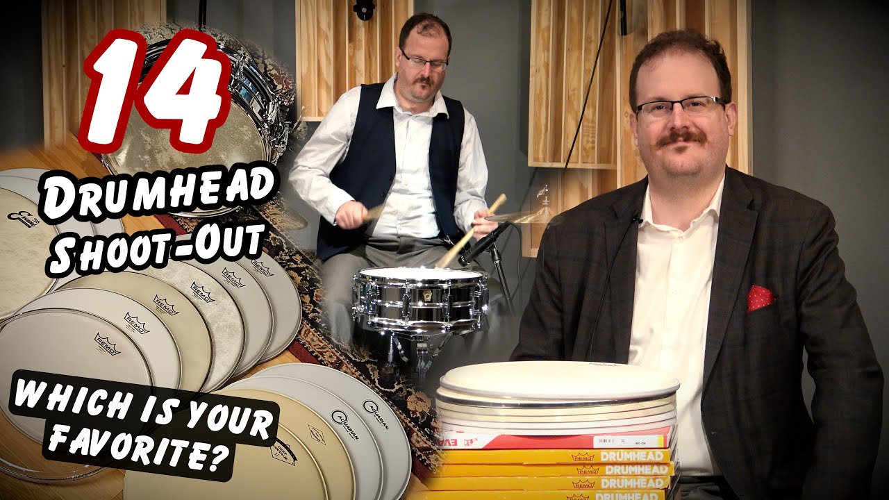 14 Drumhead Comparison! Which is your favorite? [Giveaway Ended]