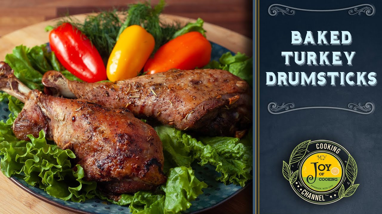 Baked Turkey Drumsticks