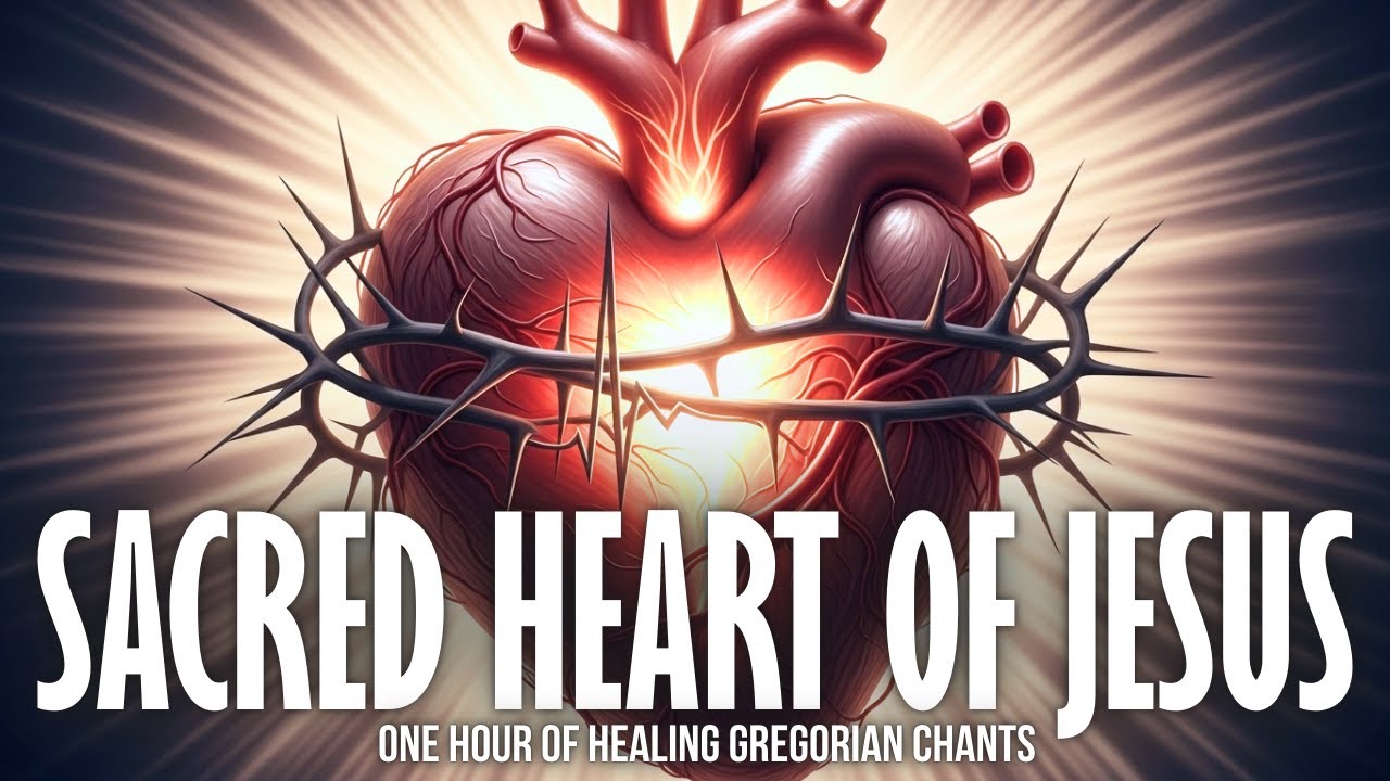 The Healing Fire of the Sacred Heart of Jesus | 1 Hour of Exorcism Gregorian Chants