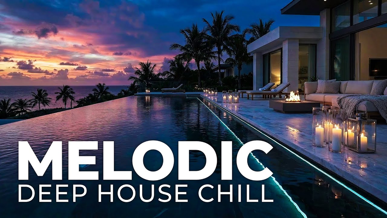 Melodic Deep House Chill Lounge | Luxury Poolside Ambiance
