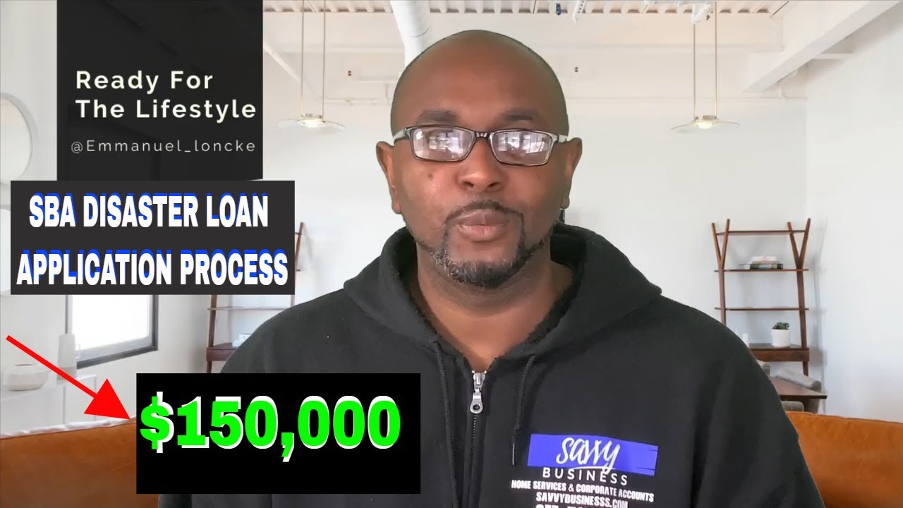 SBA Cares Act Disaster Loan - How To Apply For Self Employed Business