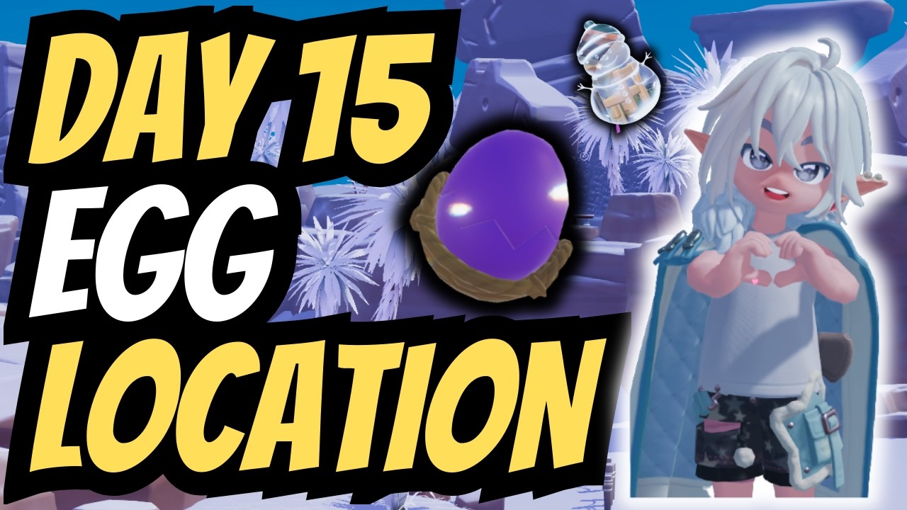 Day 15 Egg & Bubble Furniture Location | Heartopia!