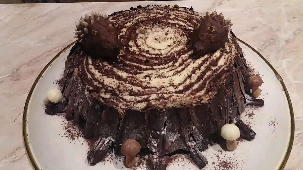 🍰🔥Kötük Tortu. 1 Dəqiqəyə Yeyilən - 10 Gün Ləzzəti Dillərə Dastan Olan Tort.  Торт Пень. Stump Cake