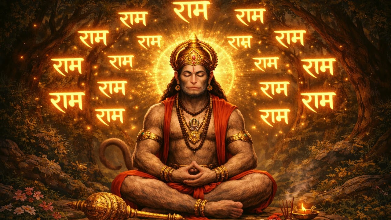 Ram Ram Jai Ram Shree Ram Naam Jaap Bhajan Beautiful 1 Hour Long @Satsang108