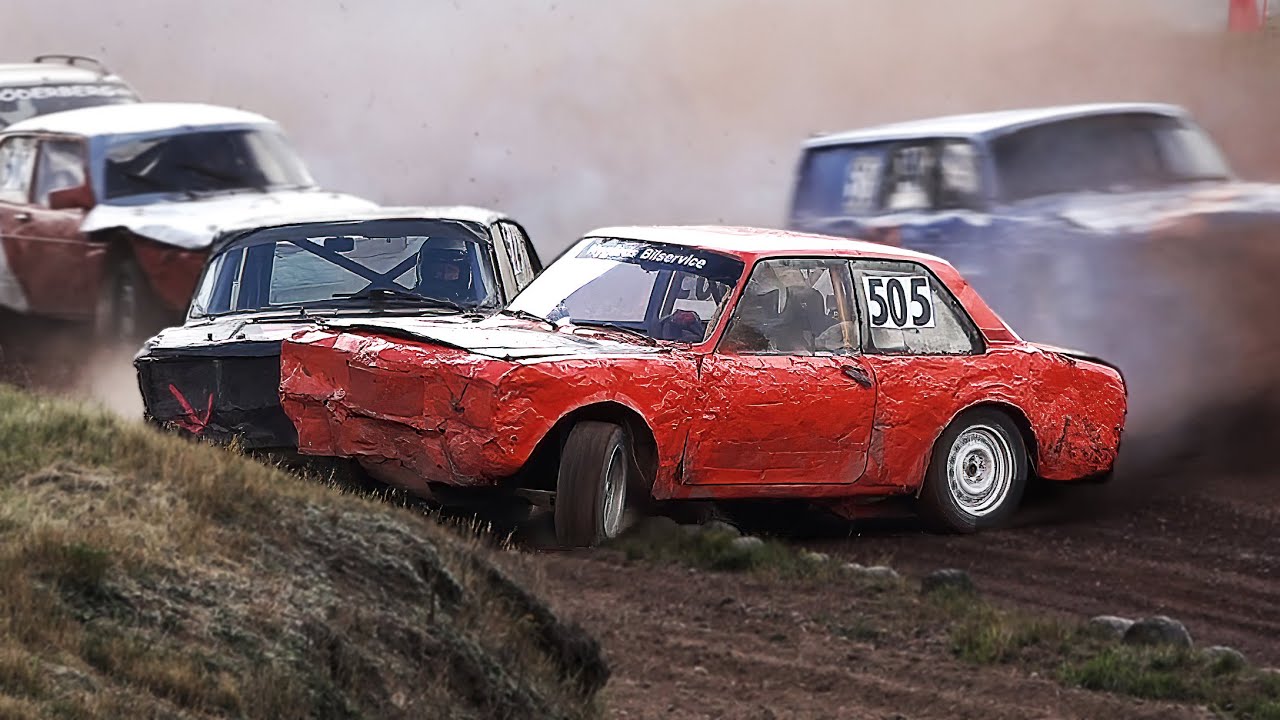 Hjelmens Rövarrace 2022 | Krascher & Action- Söndag | Folkrace