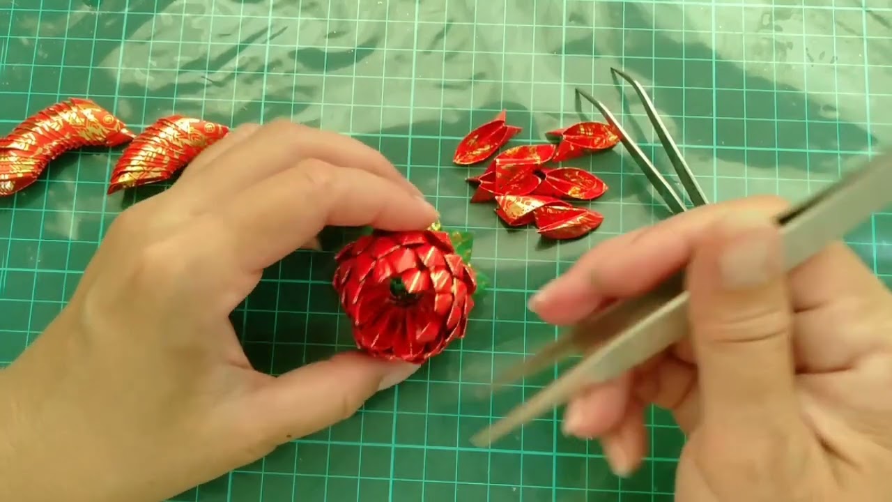 #折纸超迷你寿桃# 生活从最简单学起❤️我的日常❤️